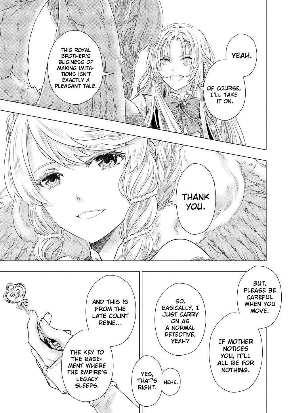 Kandou saretanode Tanteiya Hajimemasu! Jitsuwa Boukoku no Oujoda nante Naishodesu Chapter 5 - Page 25