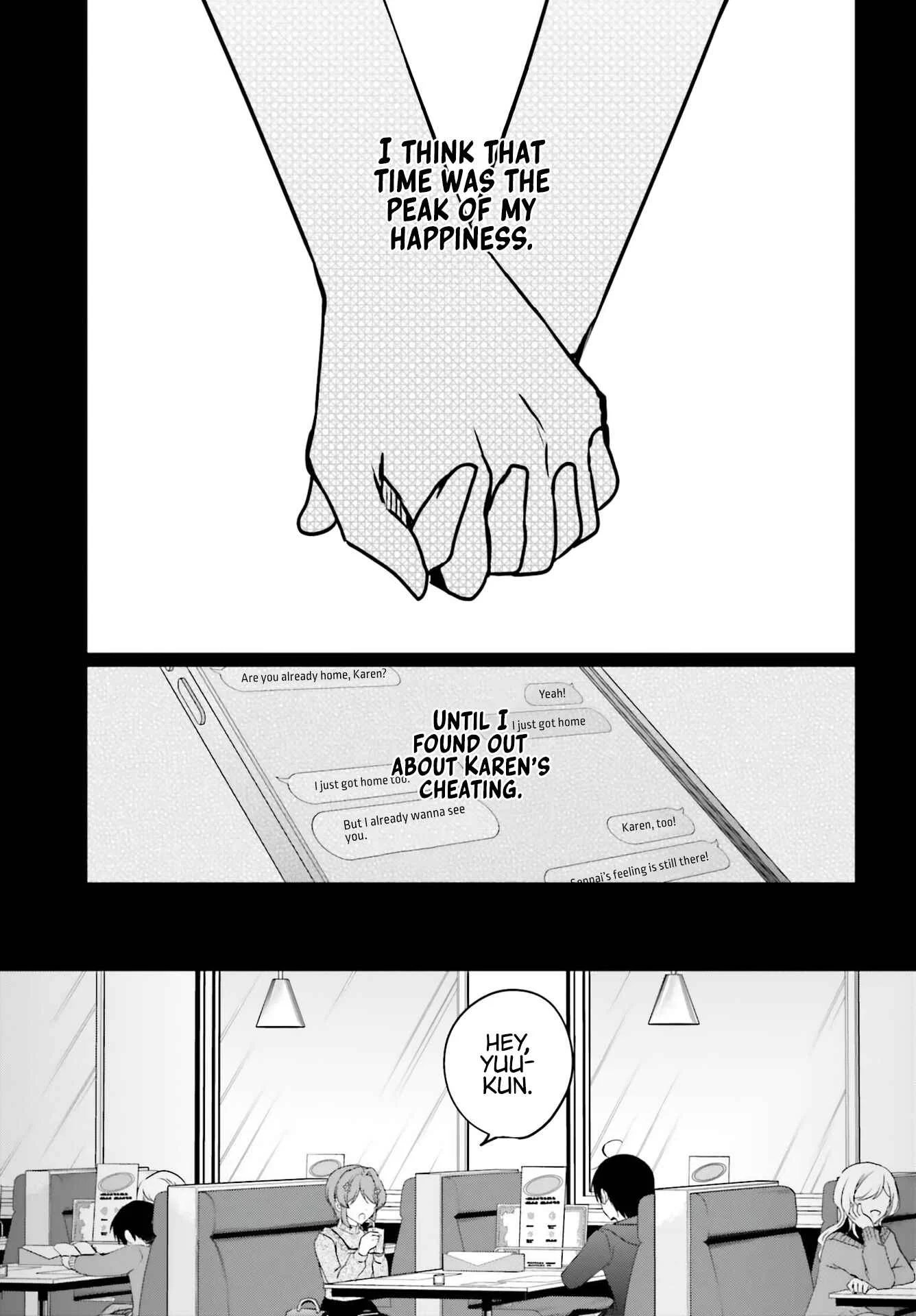 Kanojo ga Senpai ni NTR-reta node, Senpai no Kanojo wo NTR-masu Chapter 2: Between My Suspicion and Desire to Believe - Page 13