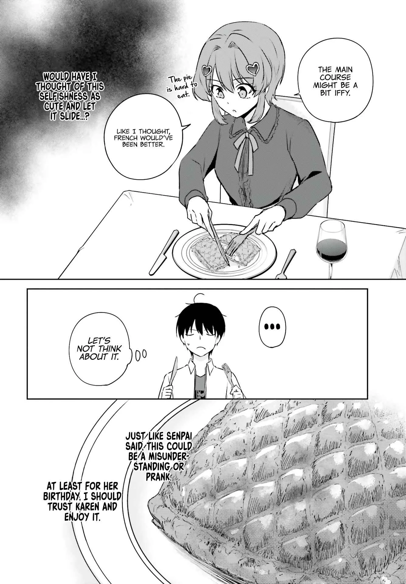 Kanojo ga Senpai ni NTR-reta node, Senpai no Kanojo wo NTR-masu Chapter 3: Karen's Fateful Birthday - Page 12