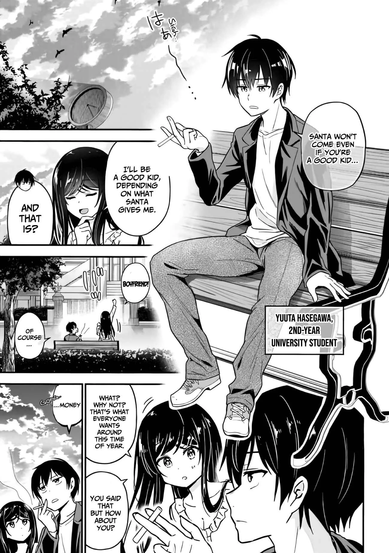 Kanojo ni Uwaki Sareteita Ore ga, Koakuma na Kouhai ni Natsukareteimasu Chapter 1.1 - Page 4