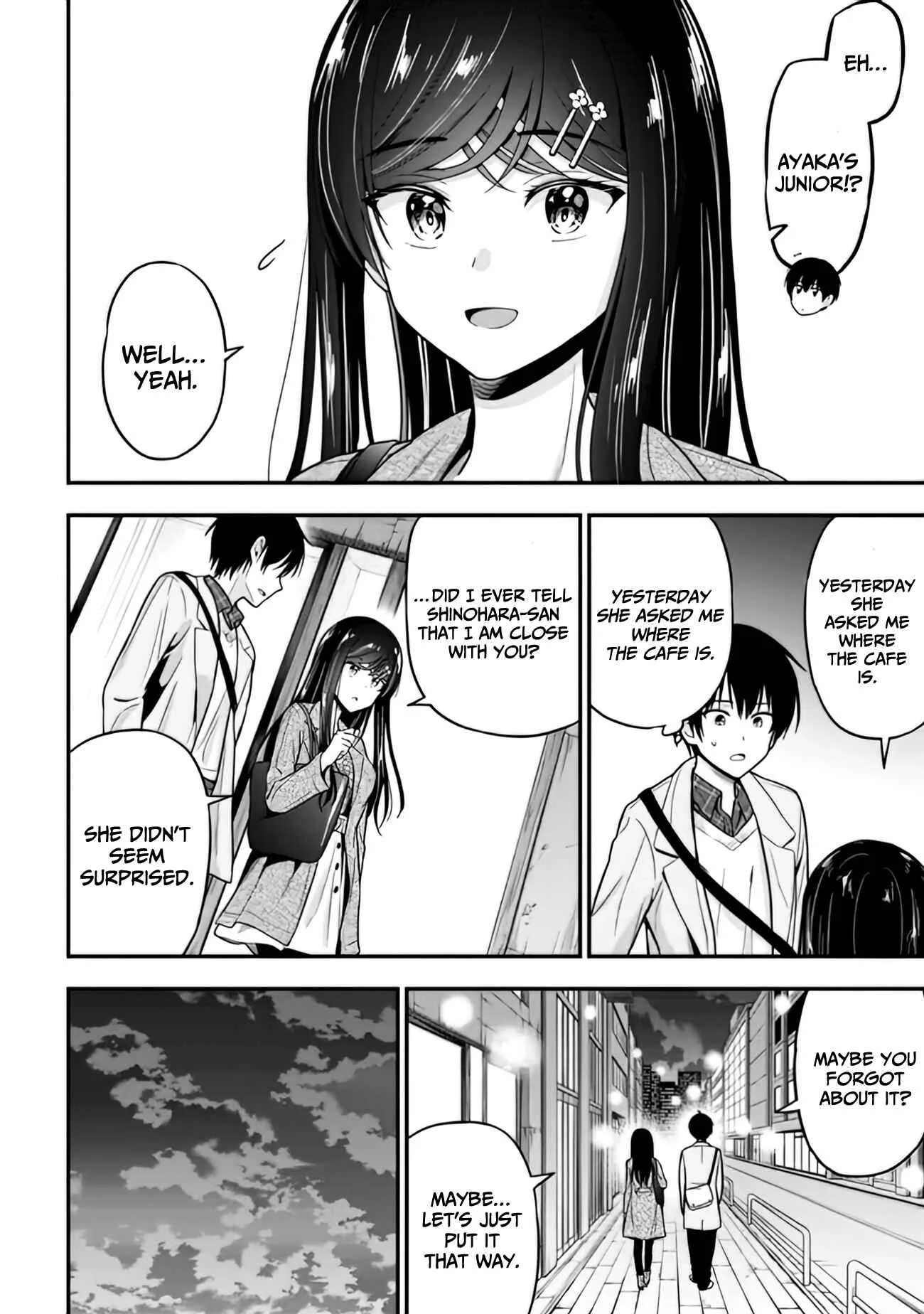 Kanojo ni Uwaki Sareteita Ore ga, Koakuma na Kouhai ni Natsukareteimasu Chapter 2 - Page 33