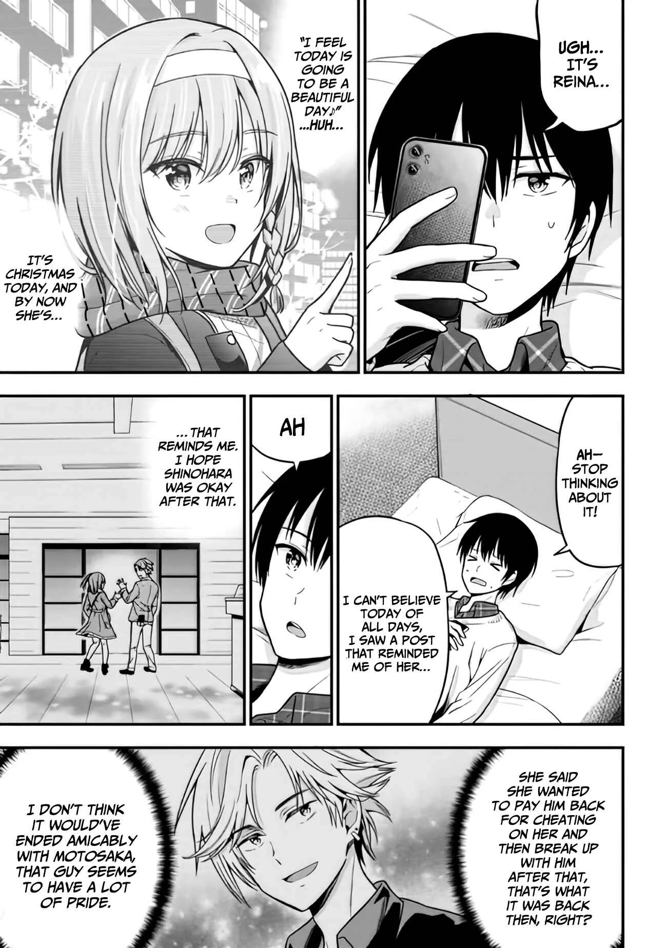 Kanojo ni Uwaki Sareteita Ore ga, Koakuma na Kouhai ni Natsukareteimasu Chapter 2 - Page 38