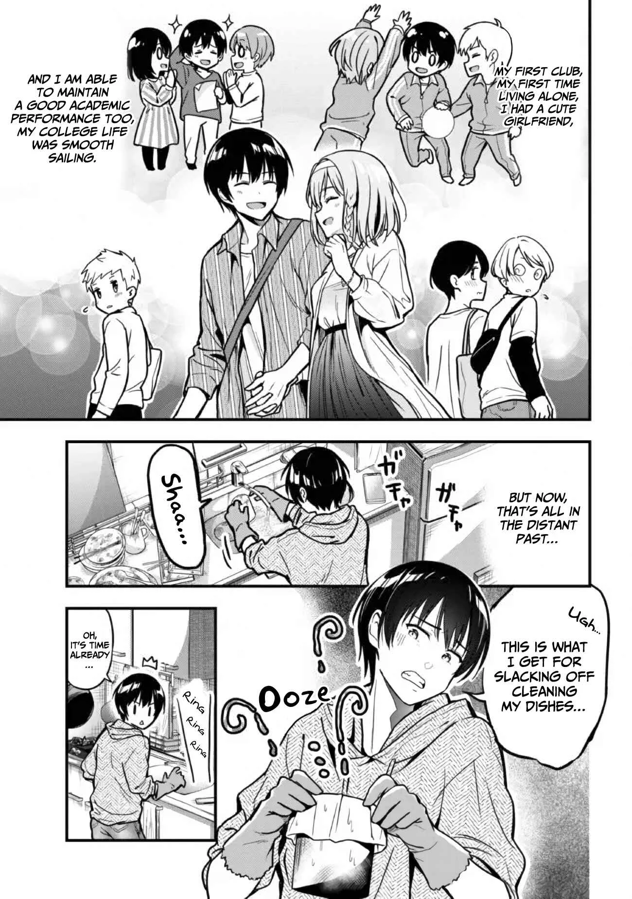 Kanojo ni Uwaki Sareteita Ore ga, Koakuma na Kouhai ni Natsukareteimasu Chapter 3 - Page 2