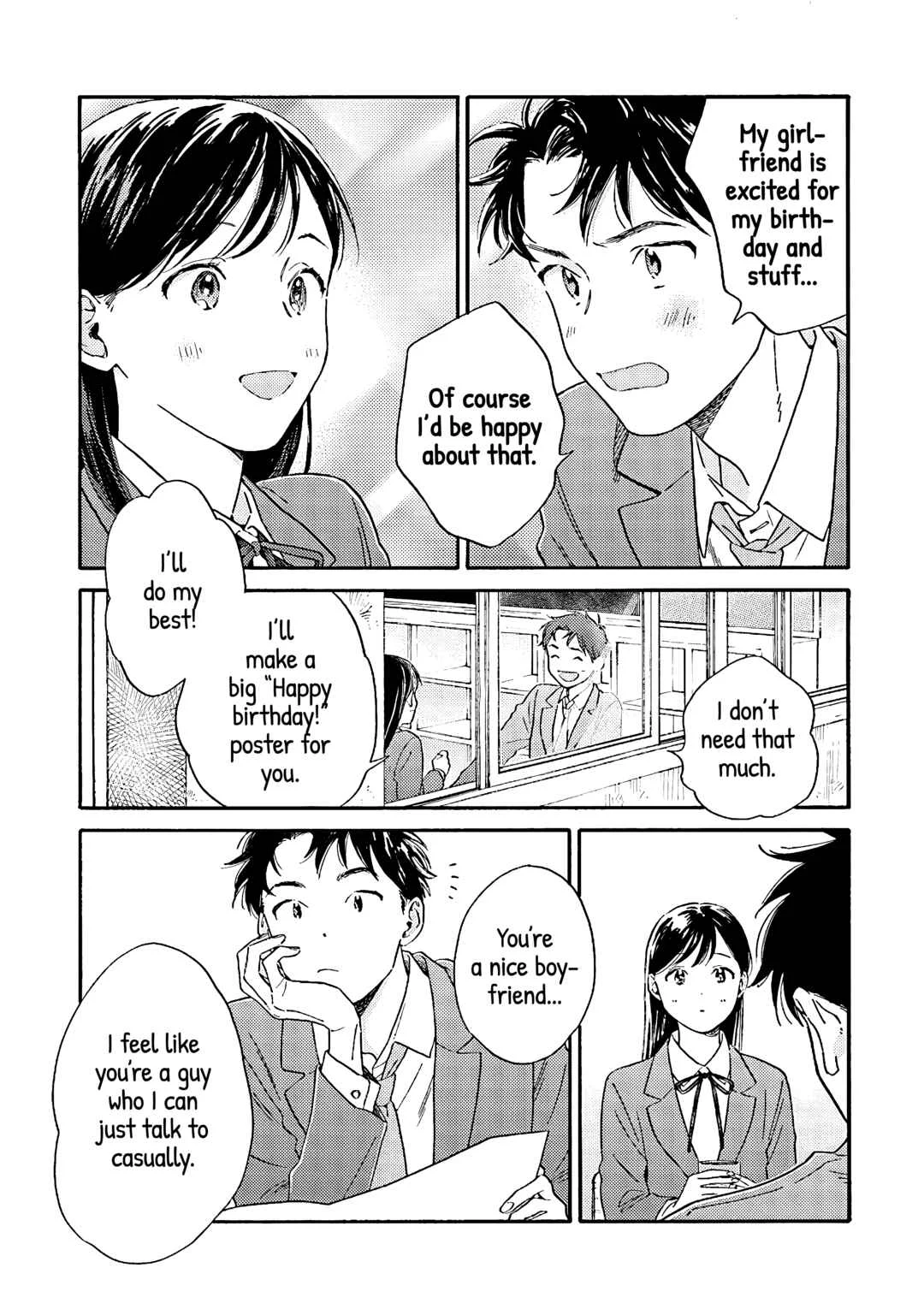 Kanojo to Kare no Kankei: Heibon na Hayakawa-san to Heibon na Miura-kun no Hibon na Kankei Chapter 2: Trial Period - Page 14