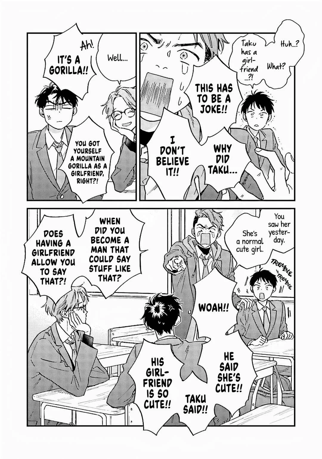 Kanojo to Kare no Kankei: Heibon na Hayakawa-san to Heibon na Miura-kun no Hibon na Kankei Chapter 4: Report - Page 4