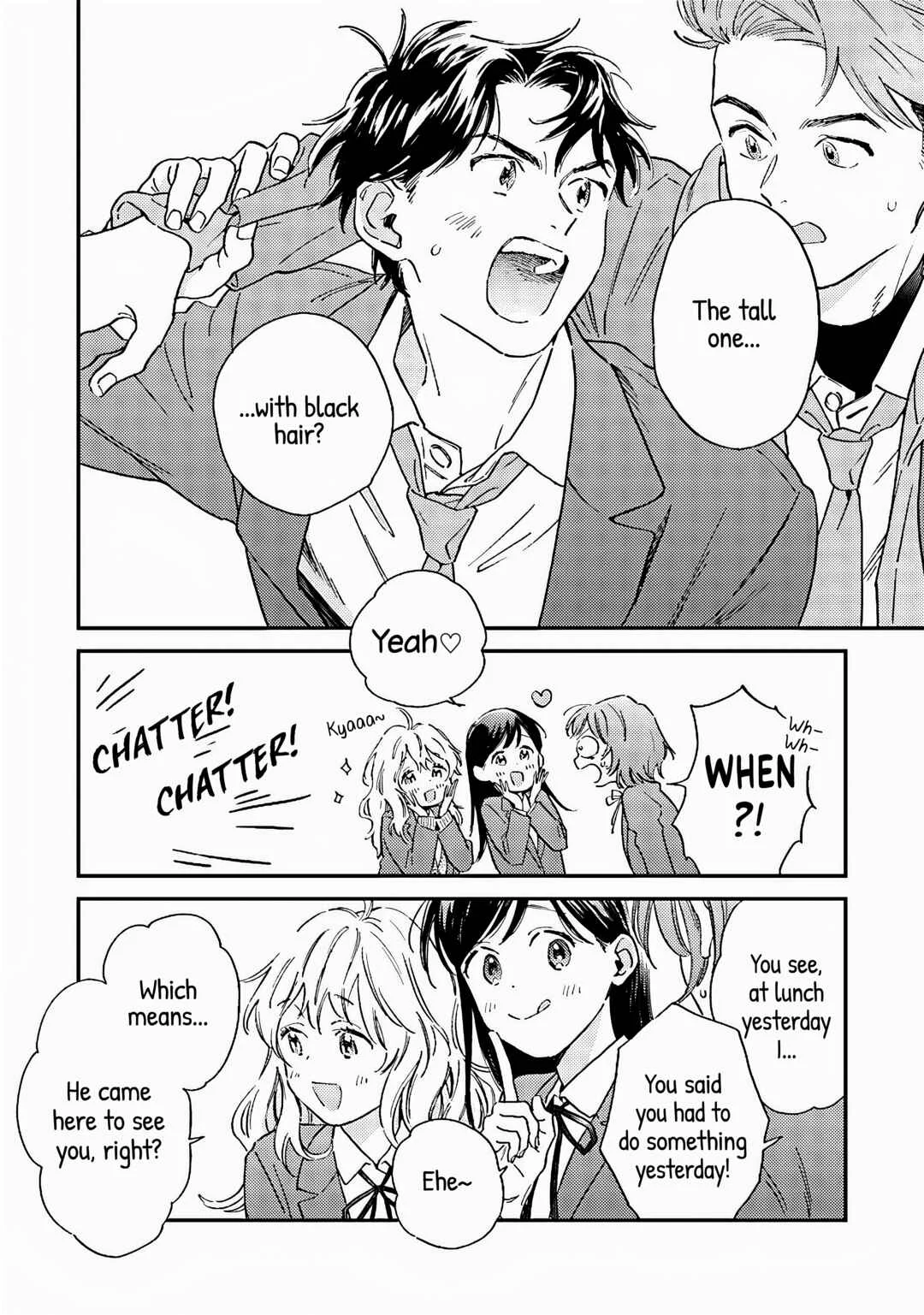 Kanojo to Kare no Kankei: Heibon na Hayakawa-san to Heibon na Miura-kun no Hibon na Kankei Chapter 4: Report - Page 16