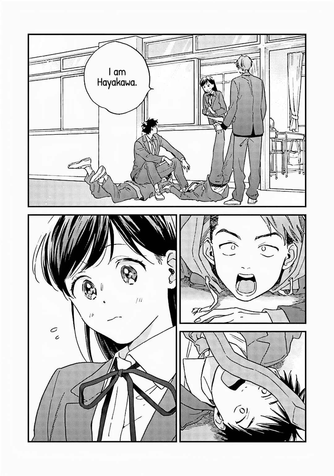 Kanojo to Kare no Kankei: Heibon na Hayakawa-san to Heibon na Miura-kun no Hibon na Kankei Chapter 4: Report - Page 18