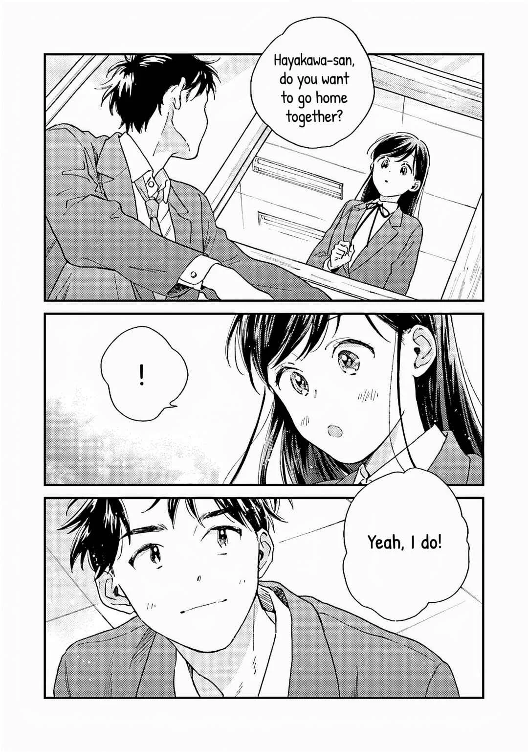 Kanojo to Kare no Kankei: Heibon na Hayakawa-san to Heibon na Miura-kun no Hibon na Kankei Chapter 4: Report - Page 22