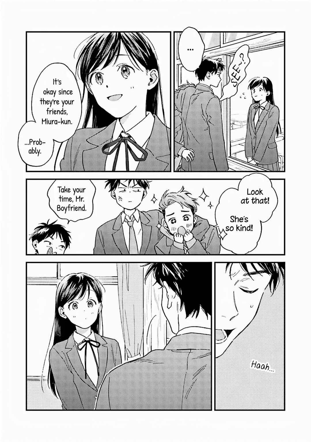 Kanojo to Kare no Kankei: Heibon na Hayakawa-san to Heibon na Miura-kun no Hibon na Kankei Chapter 4: Report - Page 24