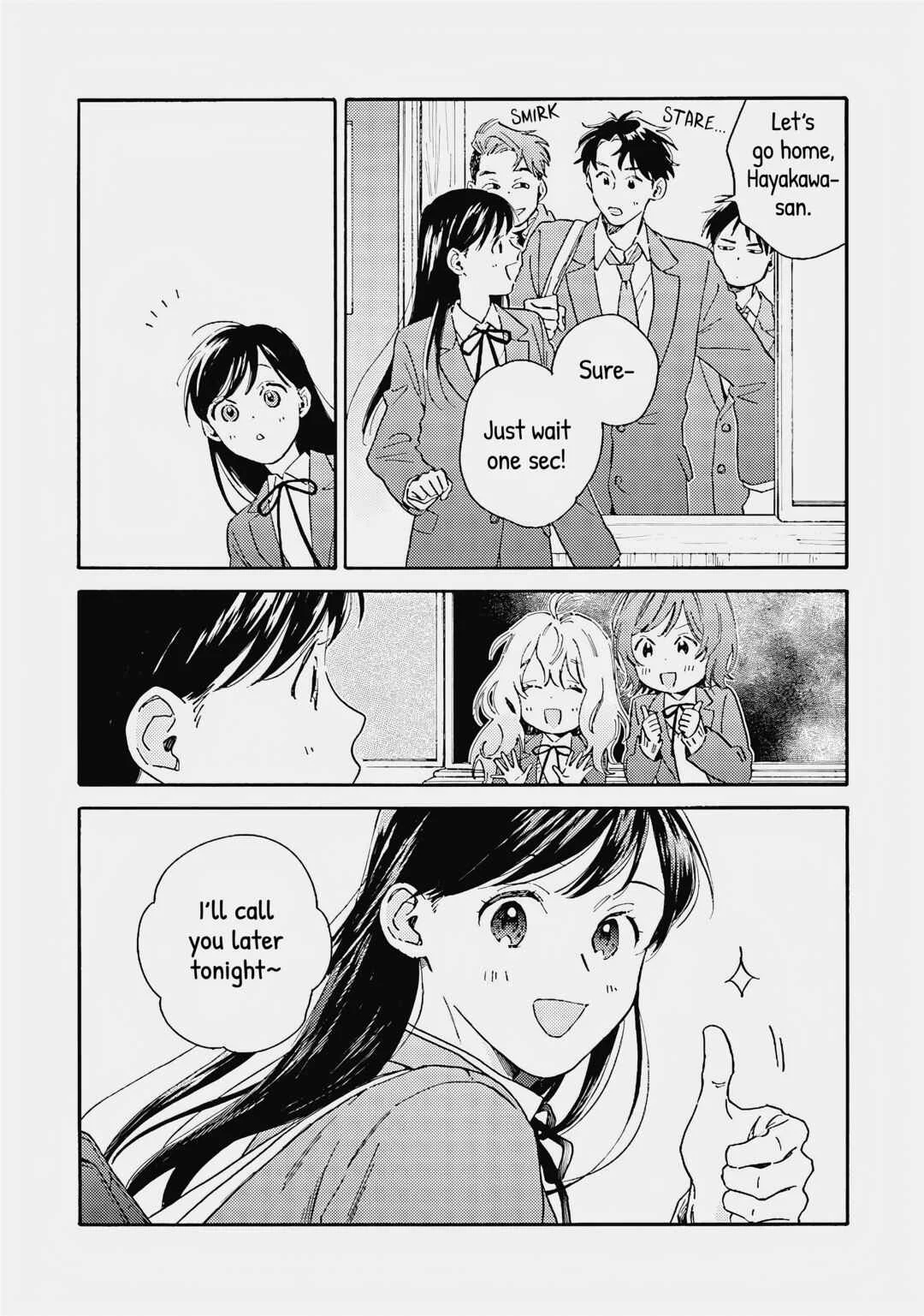 Kanojo to Kare no Kankei: Heibon na Hayakawa-san to Heibon na Miura-kun no Hibon na Kankei Chapter 5: One Step at a Time - Page 2