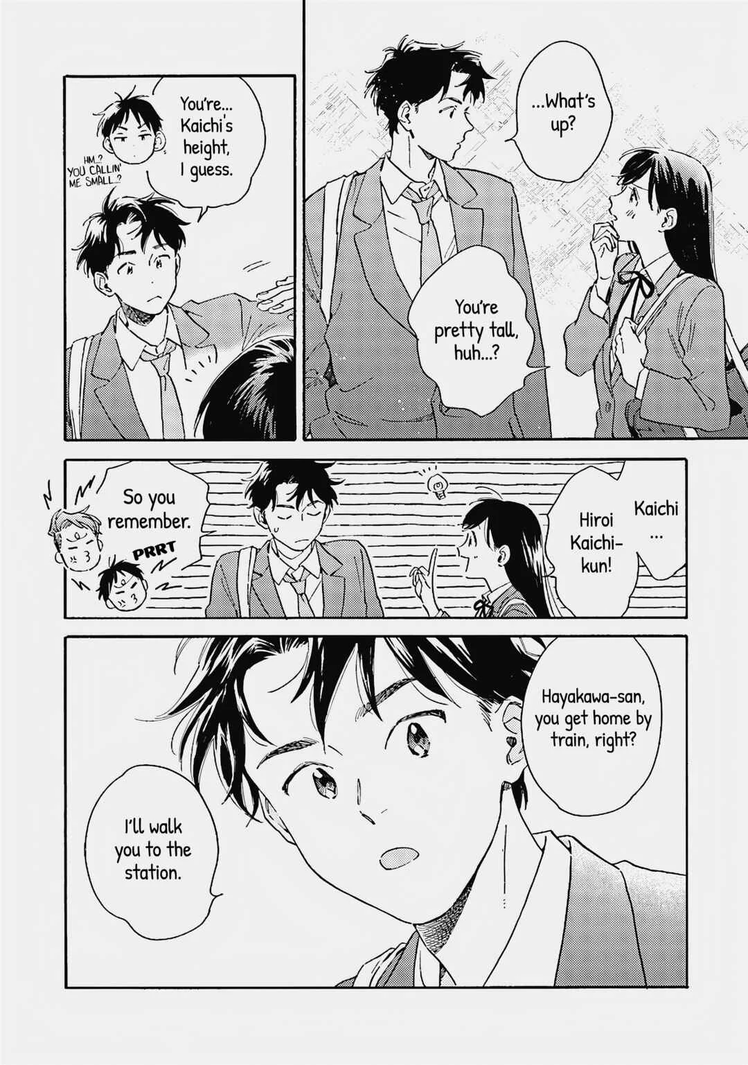 Kanojo to Kare no Kankei: Heibon na Hayakawa-san to Heibon na Miura-kun no Hibon na Kankei Chapter 5: One Step at a Time - Page 4