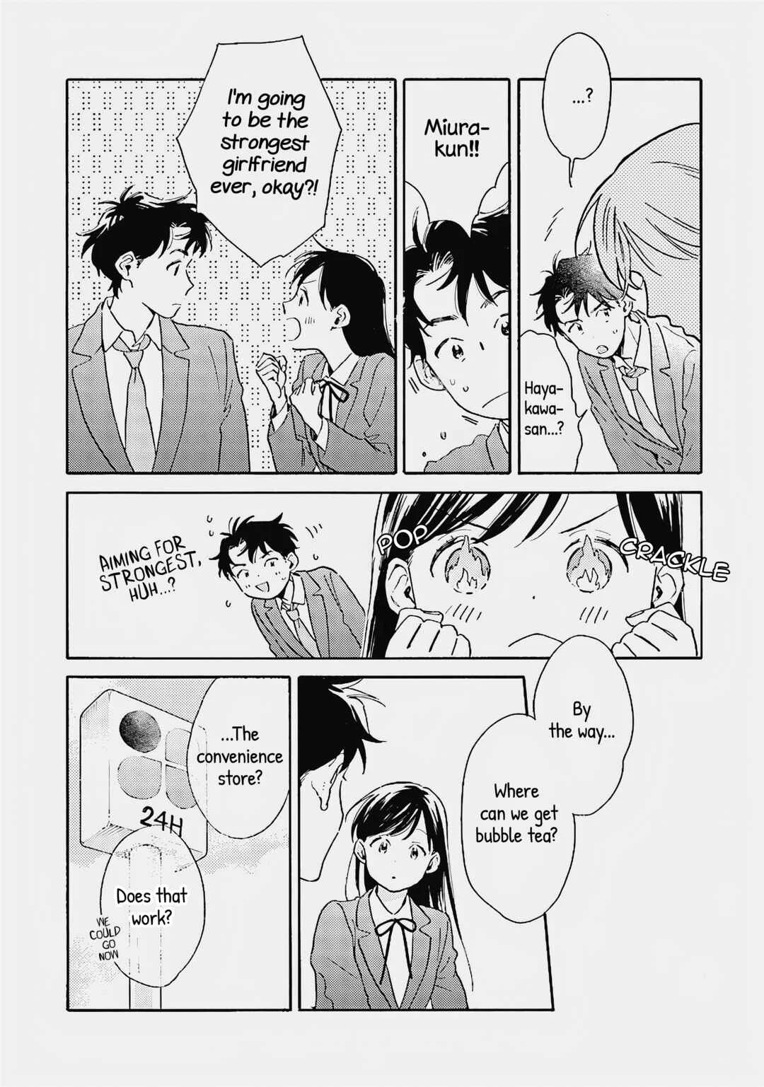 Kanojo to Kare no Kankei: Heibon na Hayakawa-san to Heibon na Miura-kun no Hibon na Kankei Chapter 5: One Step at a Time - Page 22