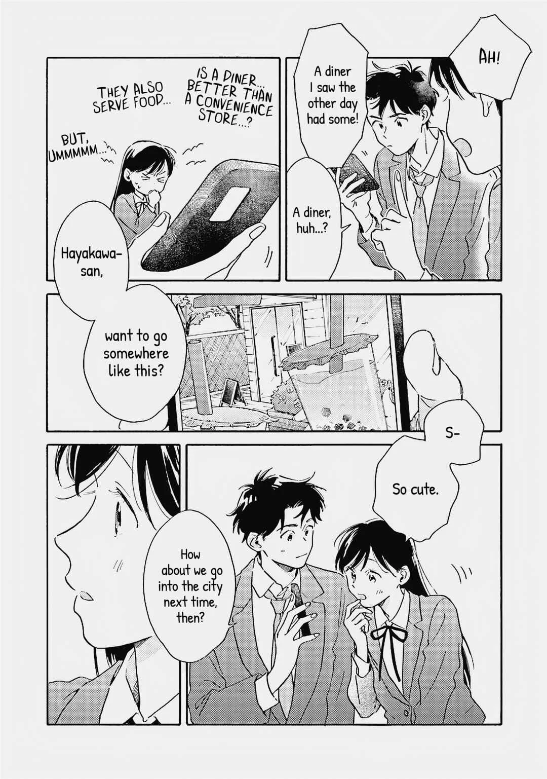 Kanojo to Kare no Kankei: Heibon na Hayakawa-san to Heibon na Miura-kun no Hibon na Kankei Chapter 5: One Step at a Time - Page 23