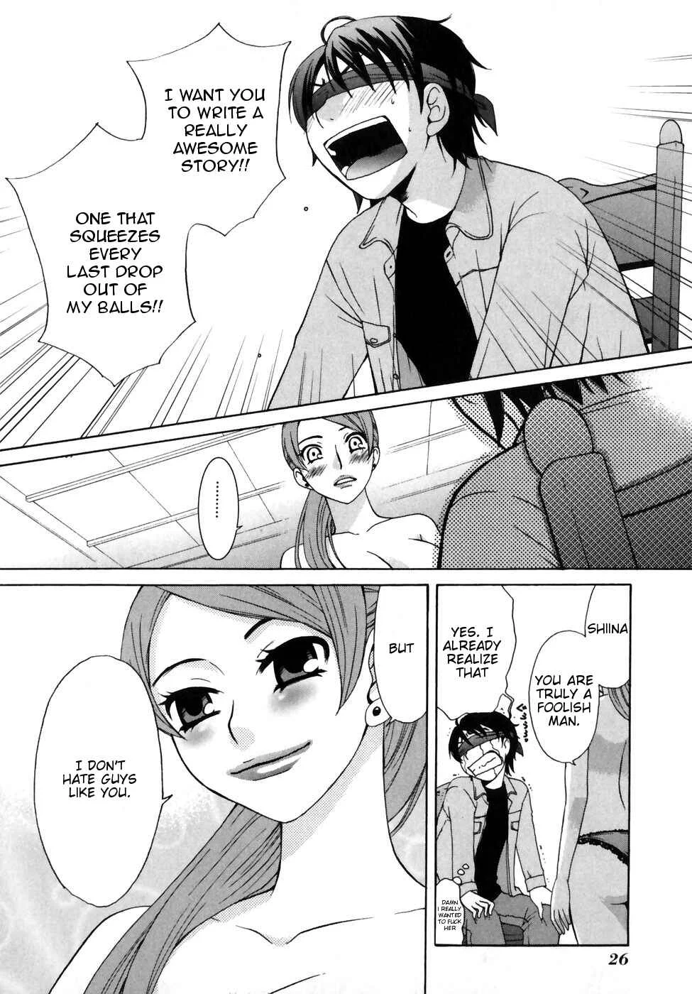Kanojo wa Kannou Shousetsuka Chapter 0: Kanojo wa Kannou Shousetsuka [She's an Erotic Writer] - Page 28