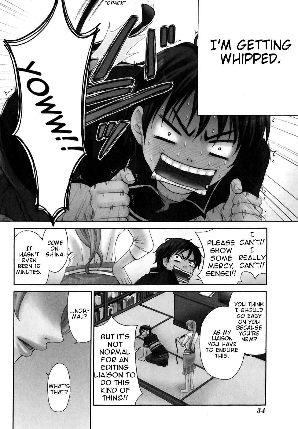 Kanojo wa Kannou Shousetsuka Chapter 1: He's an Erotica Editor - Page 3