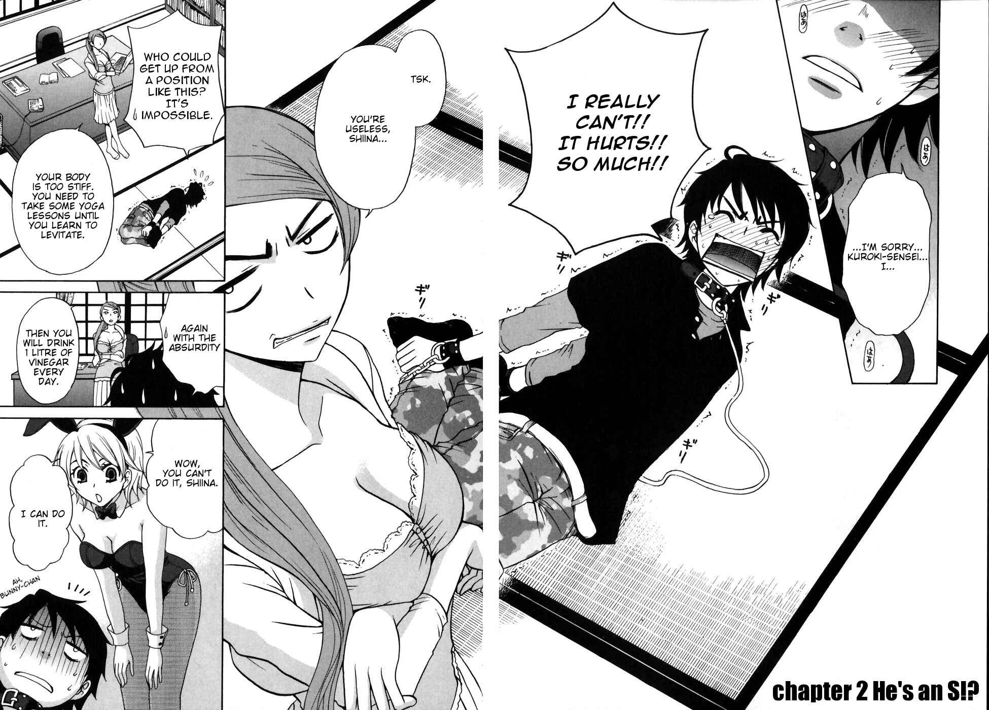 Kanojo wa Kannou Shousetsuka Chapter 2: He's an S?! - Page 2