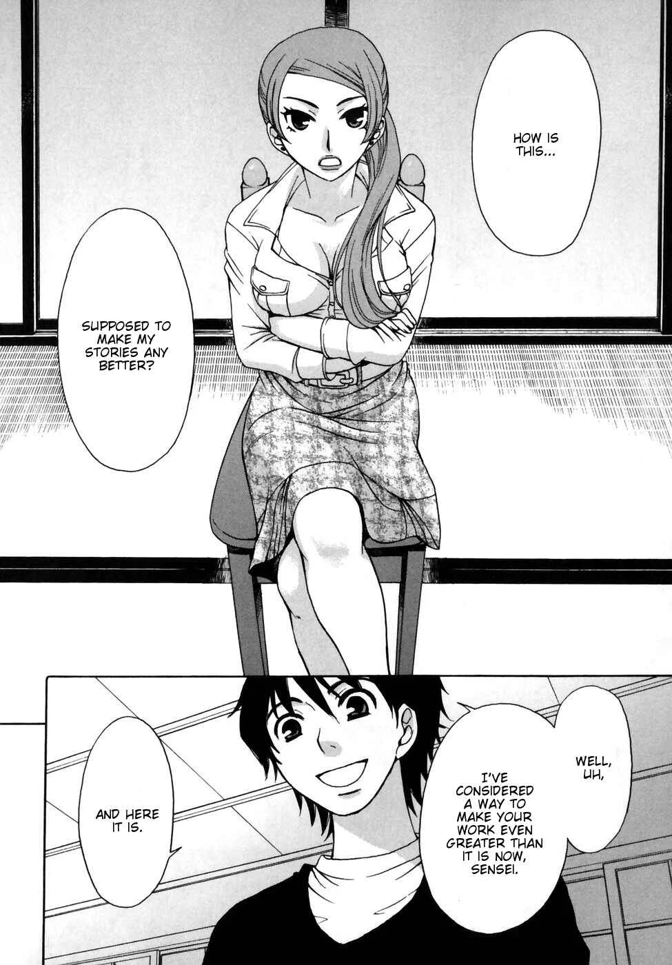 Kanojo wa Kannou Shousetsuka Chapter 2: He's an S?! - Page 11