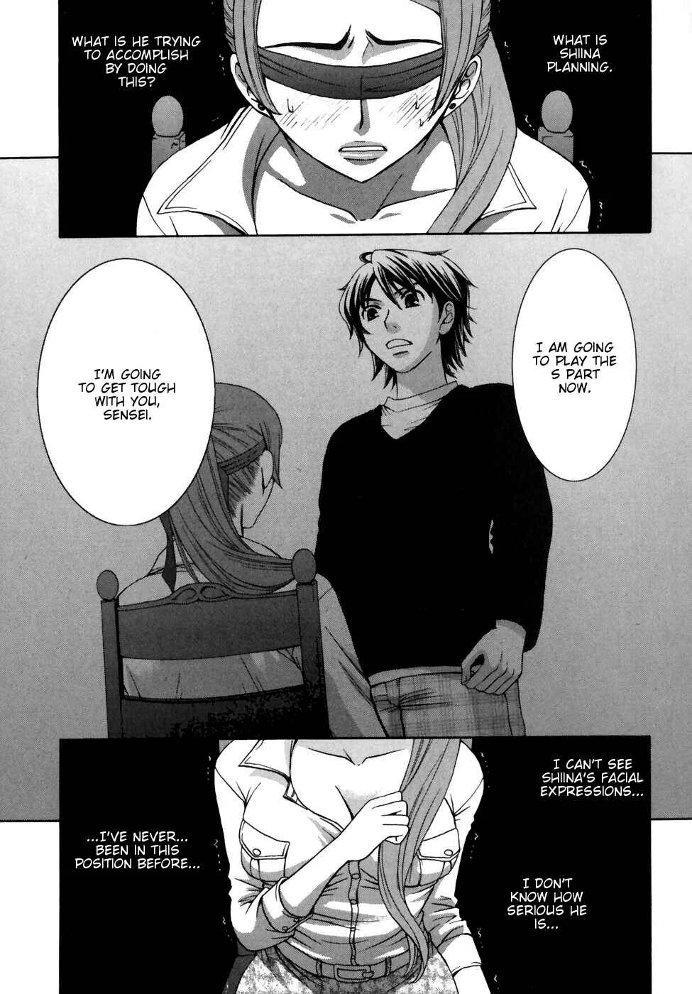 Kanojo wa Kannou Shousetsuka Chapter 3: She's an M!? - Page 1