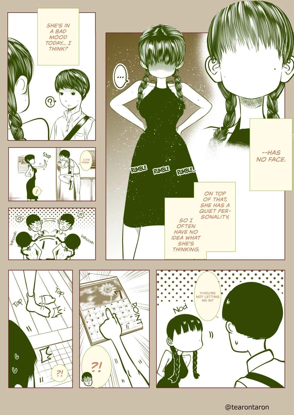 Kao ga Nai Onnanoko Chapter 3 - Page 2