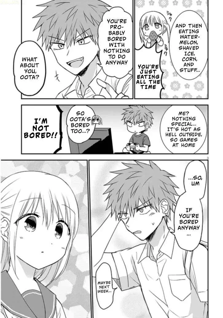 Kao ni Denai Kashiwada-san to Kao ni Deru Oota-kun + Chapter 1: Kashiwada-san and The Summer of Second Year - Page 3