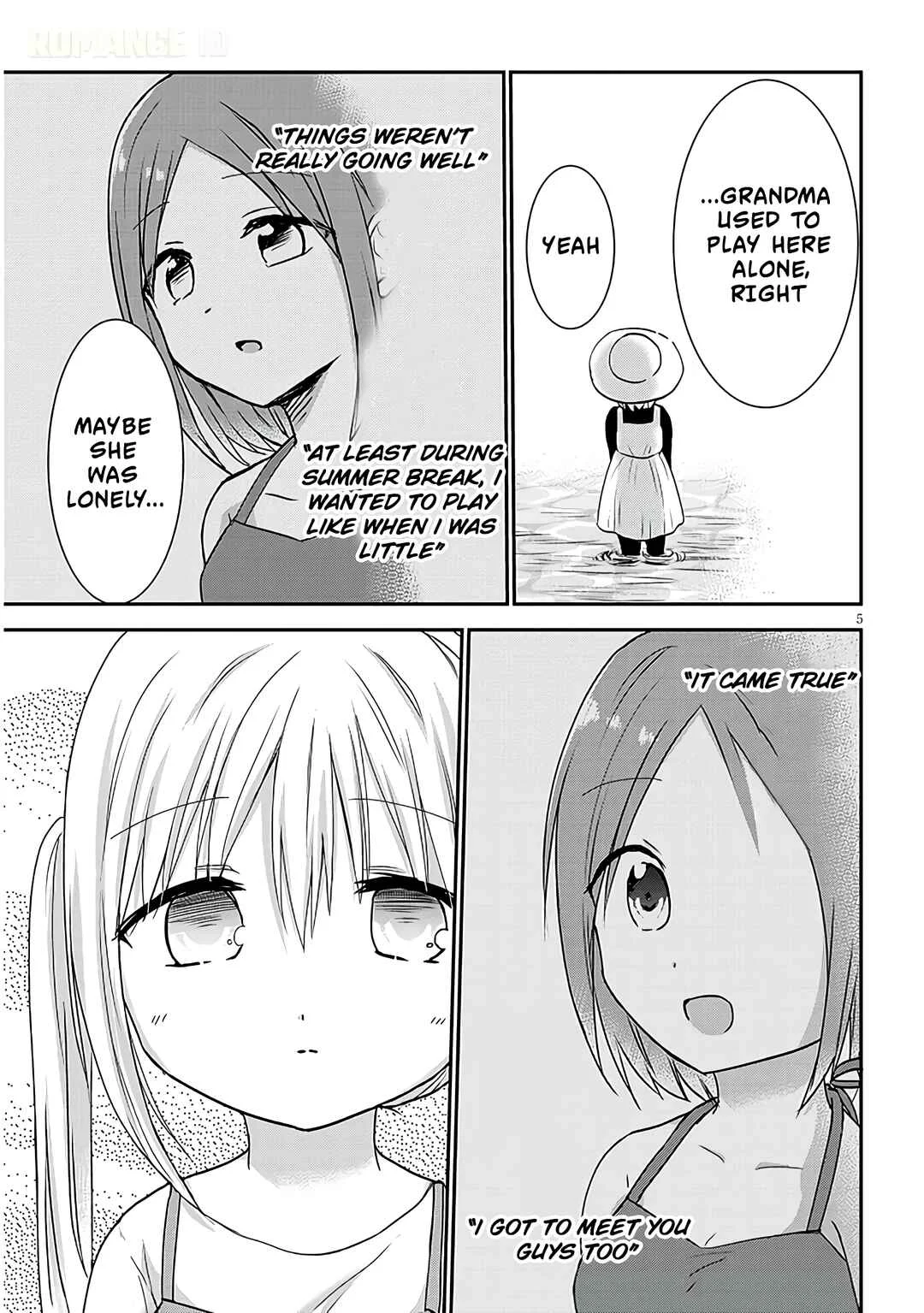Kao ni Denai Kashiwada-san to Kao ni Deru Oota-kun + Chapter 10: Kashiwada-san and Obon - Page 4