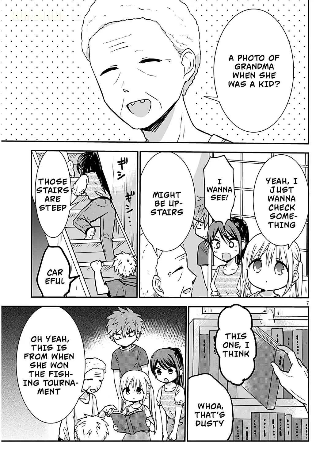 Kao ni Denai Kashiwada-san to Kao ni Deru Oota-kun + Chapter 10: Kashiwada-san and Obon - Page 6
