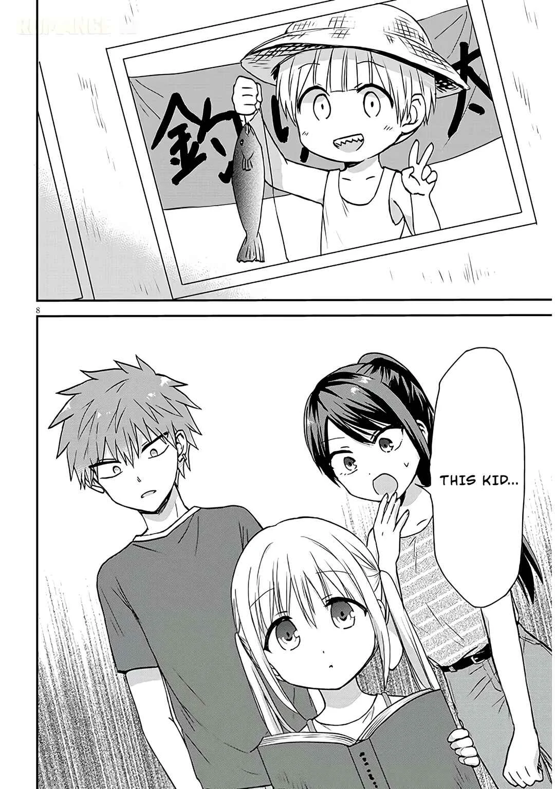 Kao ni Denai Kashiwada-san to Kao ni Deru Oota-kun + Chapter 10: Kashiwada-san and Obon - Page 7