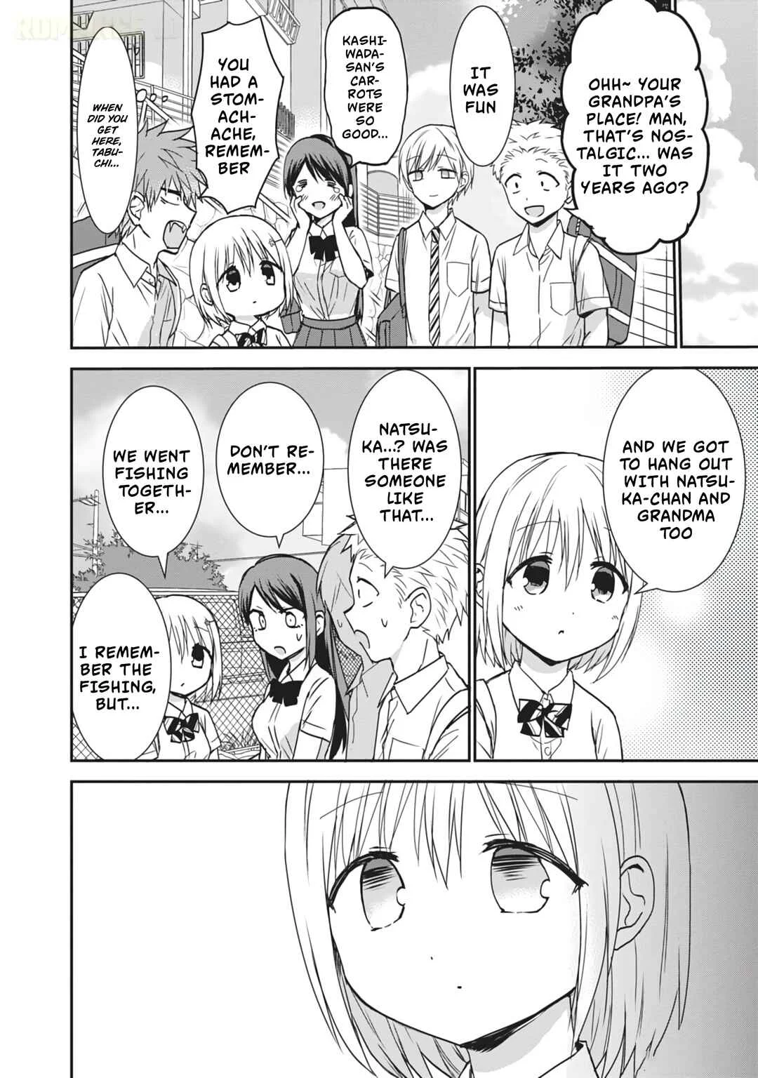 Kao ni Denai Kashiwada-san to Kao ni Deru Oota-kun + Chapter 11.5: Kashiwada-san and The Summer of First Year High School - Page 4