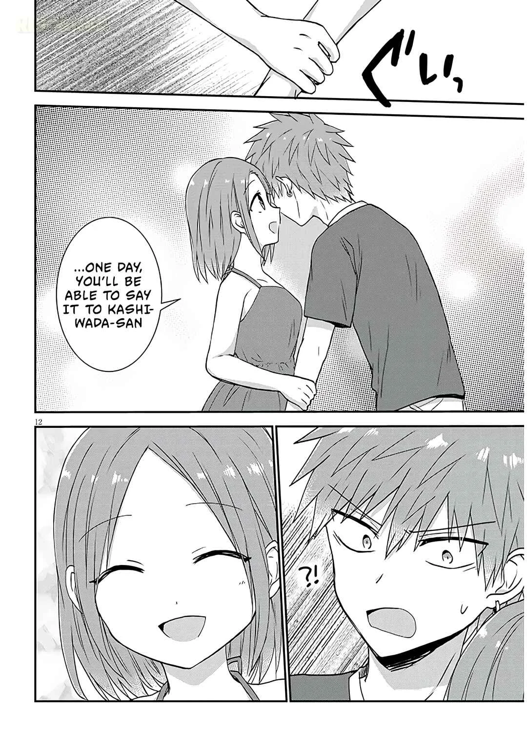 Kao ni Denai Kashiwada-san to Kao ni Deru Oota-kun + Chapter 11: Kashiwada-san's Summer Memory - Page 12
