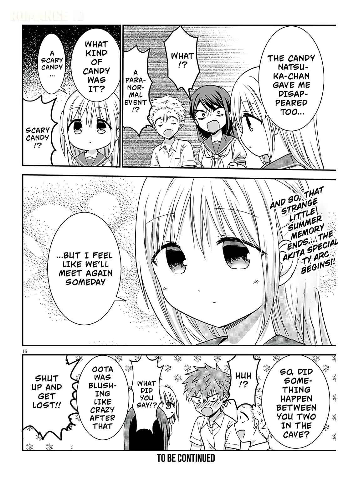 Kao ni Denai Kashiwada-san to Kao ni Deru Oota-kun + Chapter 11: Kashiwada-san's Summer Memory - Page 16