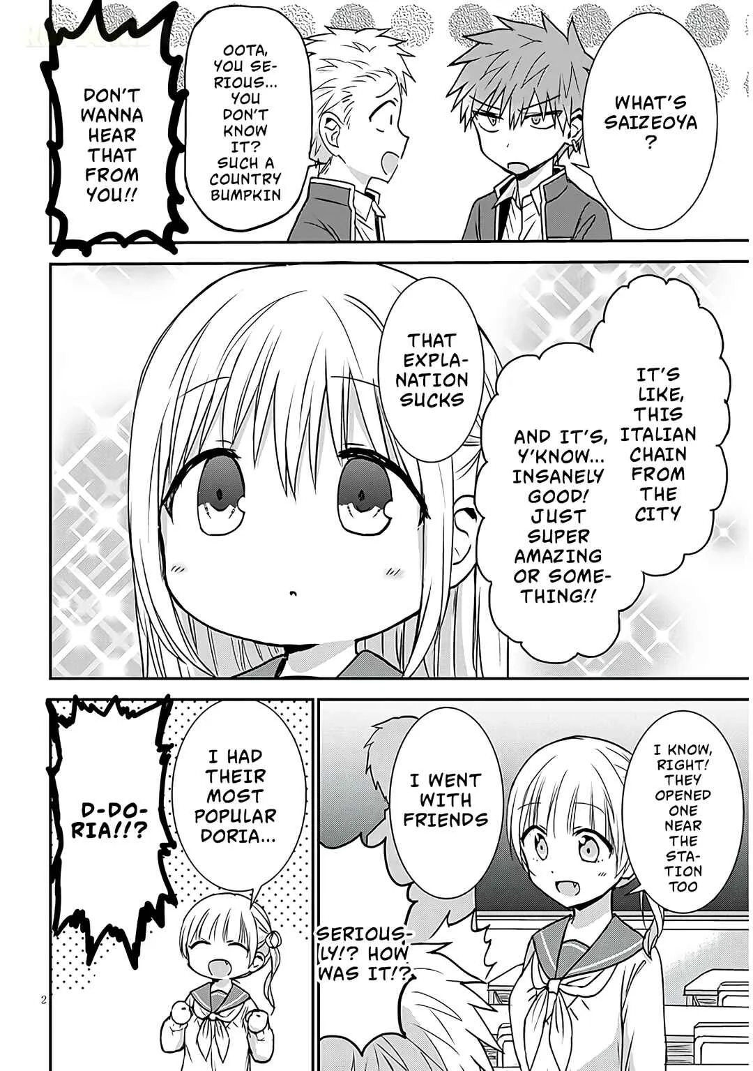 Kao ni Denai Kashiwada-san to Kao ni Deru Oota-kun + Chapter 12: Kashiwada-san's First Saize - Page 2