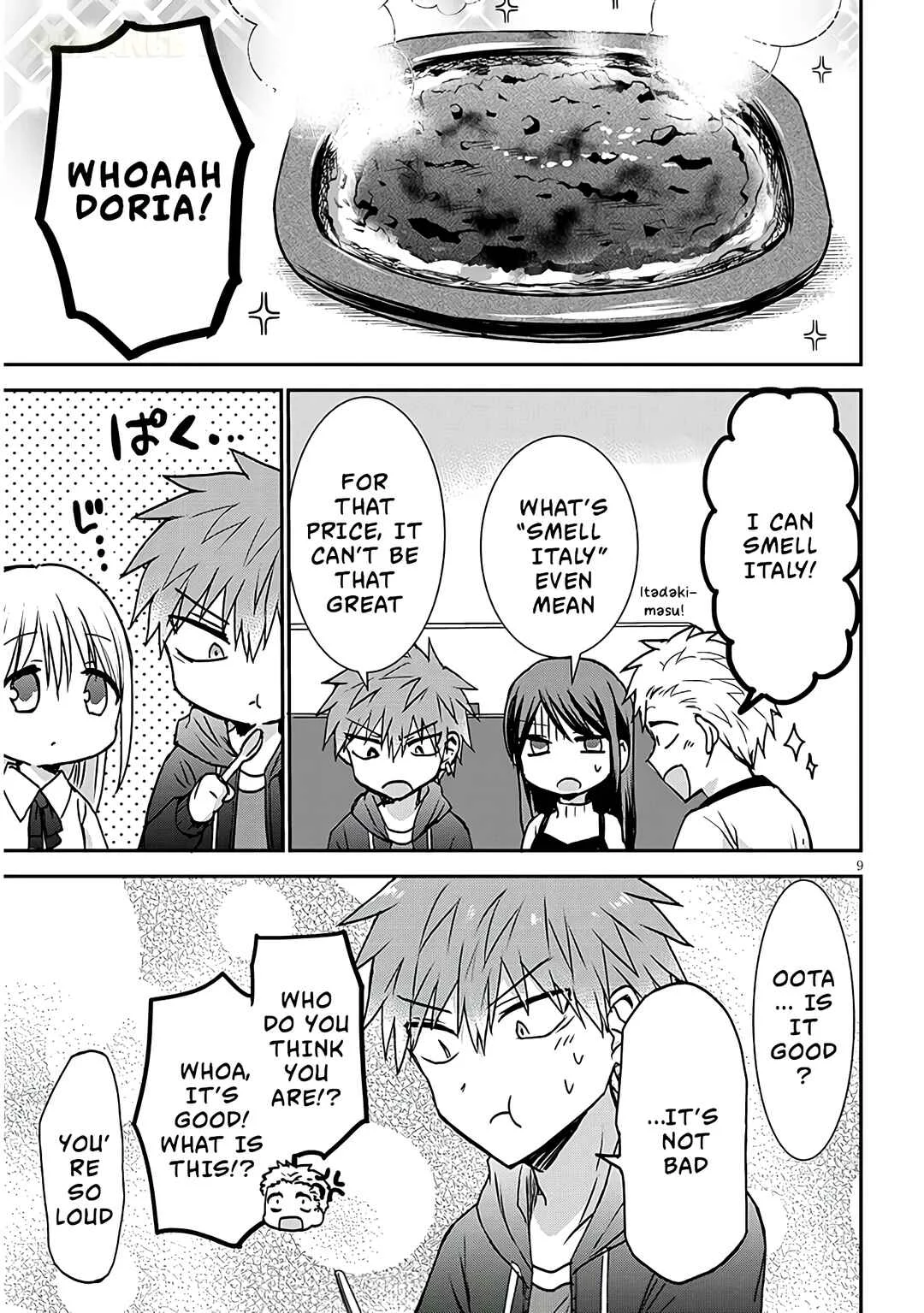 Kao ni Denai Kashiwada-san to Kao ni Deru Oota-kun + Chapter 12: Kashiwada-san's First Saize - Page 9