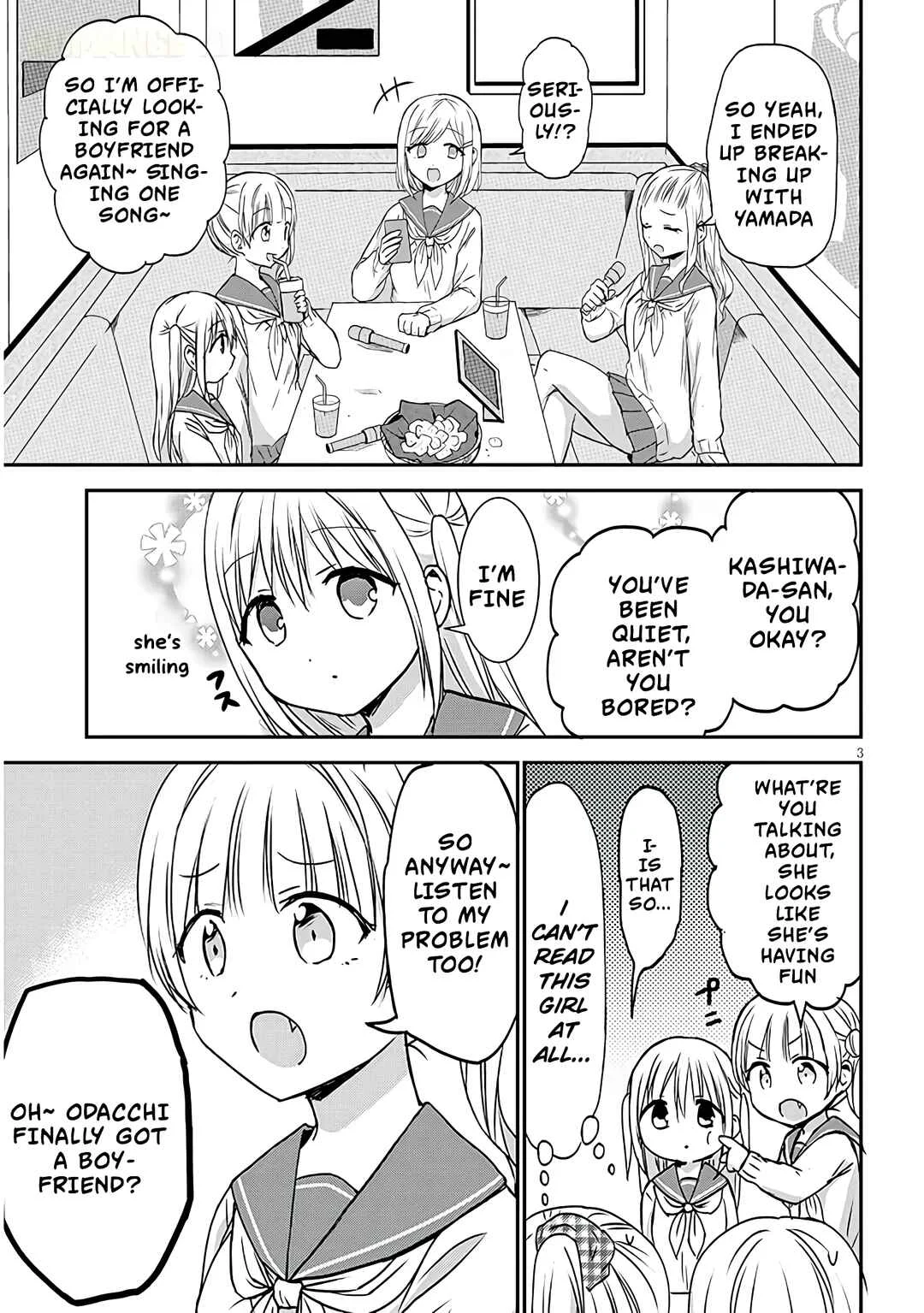 Kao ni Denai Kashiwada-san to Kao ni Deru Oota-kun + Chapter 13: Kashiwada-san and The Akita Girls - Page 3