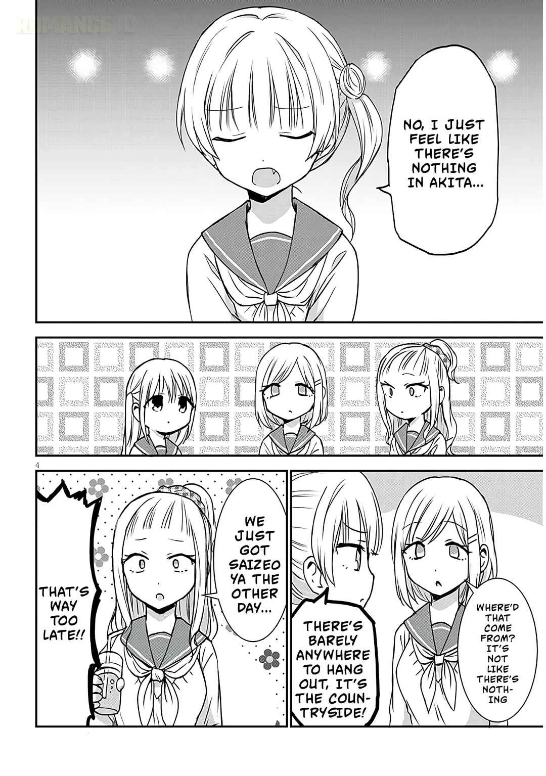 Kao ni Denai Kashiwada-san to Kao ni Deru Oota-kun + Chapter 13: Kashiwada-san and The Akita Girls - Page 4