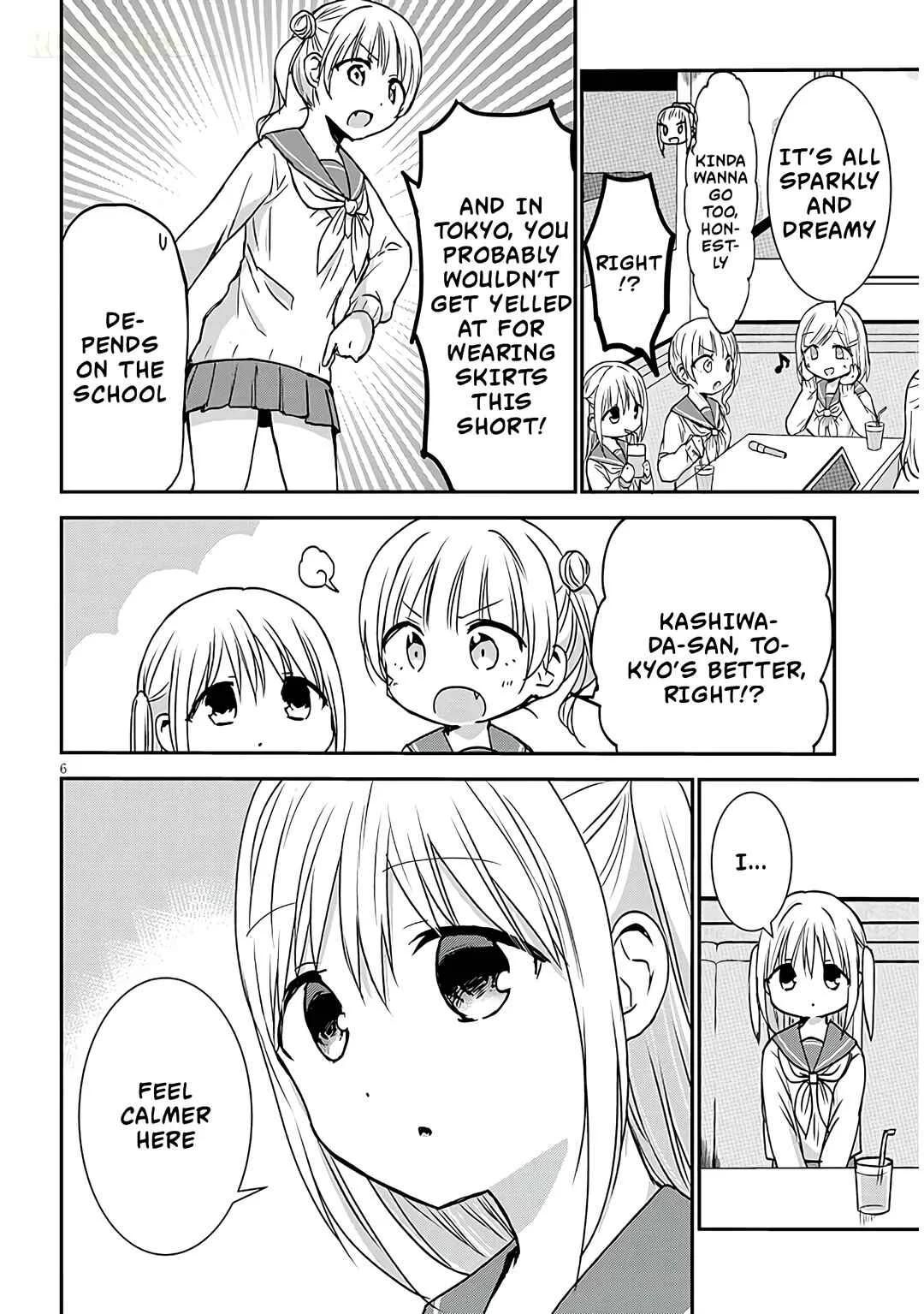 Kao ni Denai Kashiwada-san to Kao ni Deru Oota-kun + Chapter 13: Kashiwada-san and The Akita Girls - Page 6