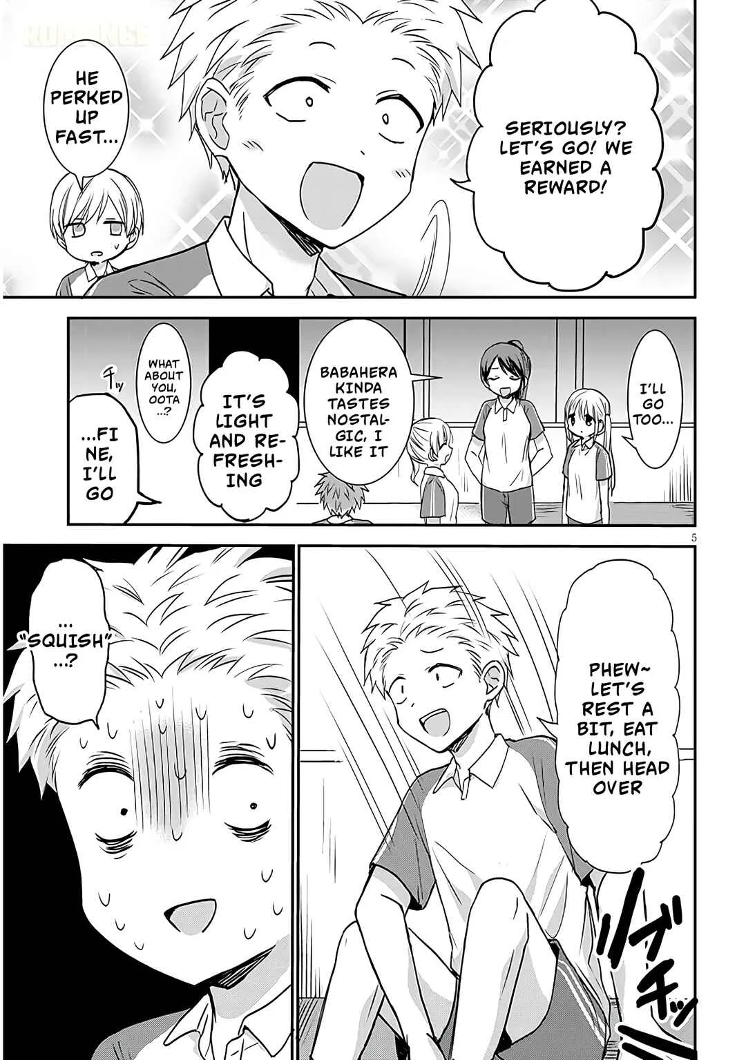 Kao ni Denai Kashiwada-san to Kao ni Deru Oota-kun + Chapter 15: Tadokoro-kun, Tabuchi-san, And Ice Cream - Page 5