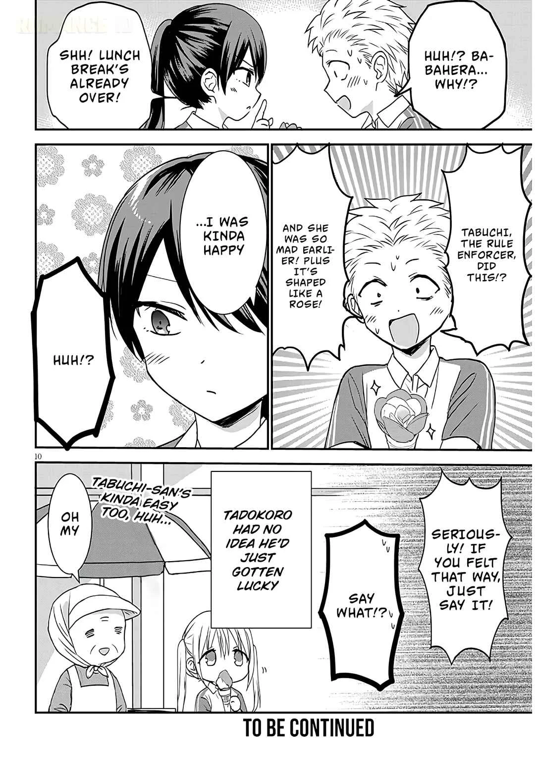 Kao ni Denai Kashiwada-san to Kao ni Deru Oota-kun + Chapter 15: Tadokoro-kun, Tabuchi-san, And Ice Cream - Page 10