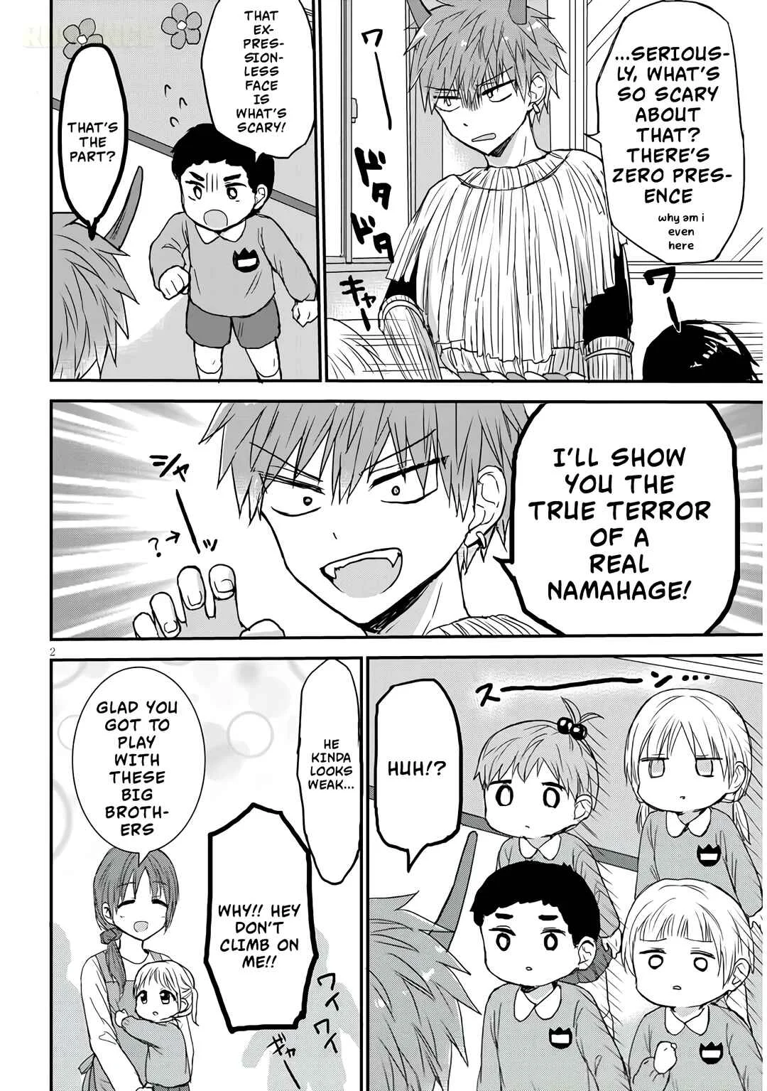 Kao ni Denai Kashiwada-san to Kao ni Deru Oota-kun + Chapter 19: Washida-san and The Namahage - Page 2