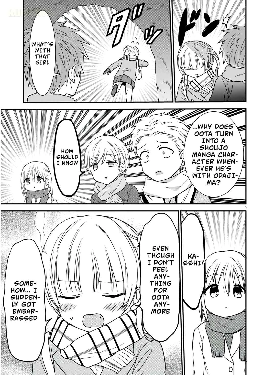 Kao ni Denai Kashiwada-san to Kao ni Deru Oota-kun + Chapter 20: Odajima-san and The Snow Festival - Page 9