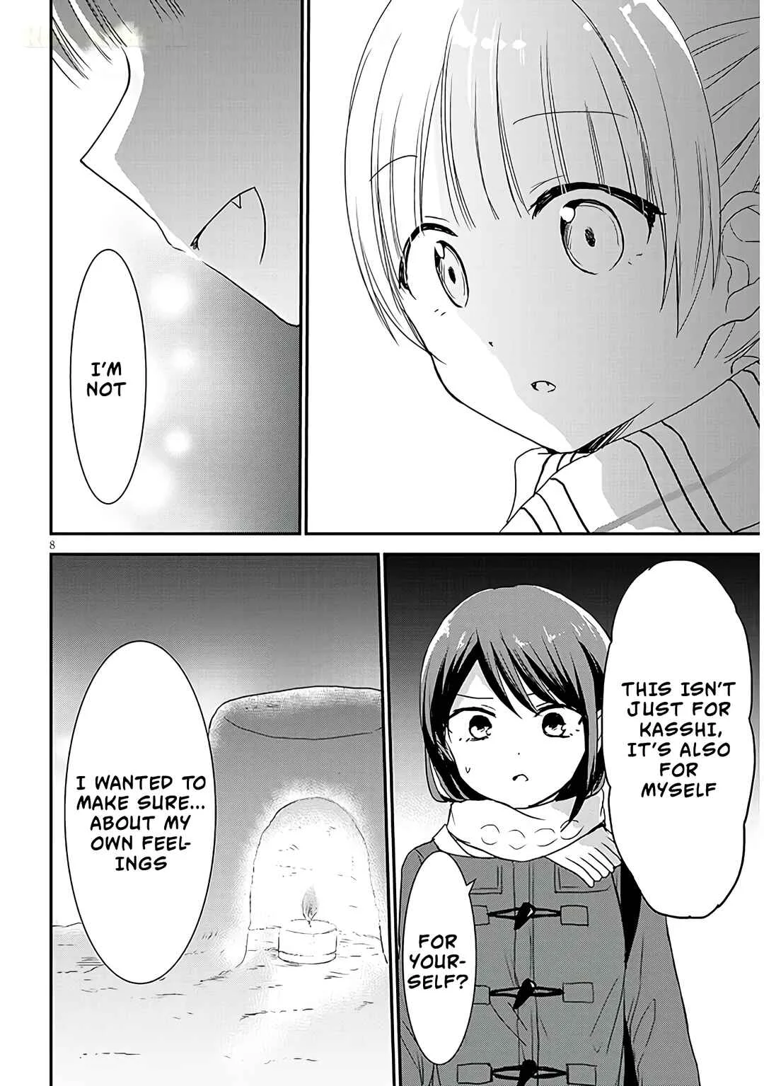 Kao ni Denai Kashiwada-san to Kao ni Deru Oota-kun + Chapter 21: Odajima-san and The Kamakura - Page 8