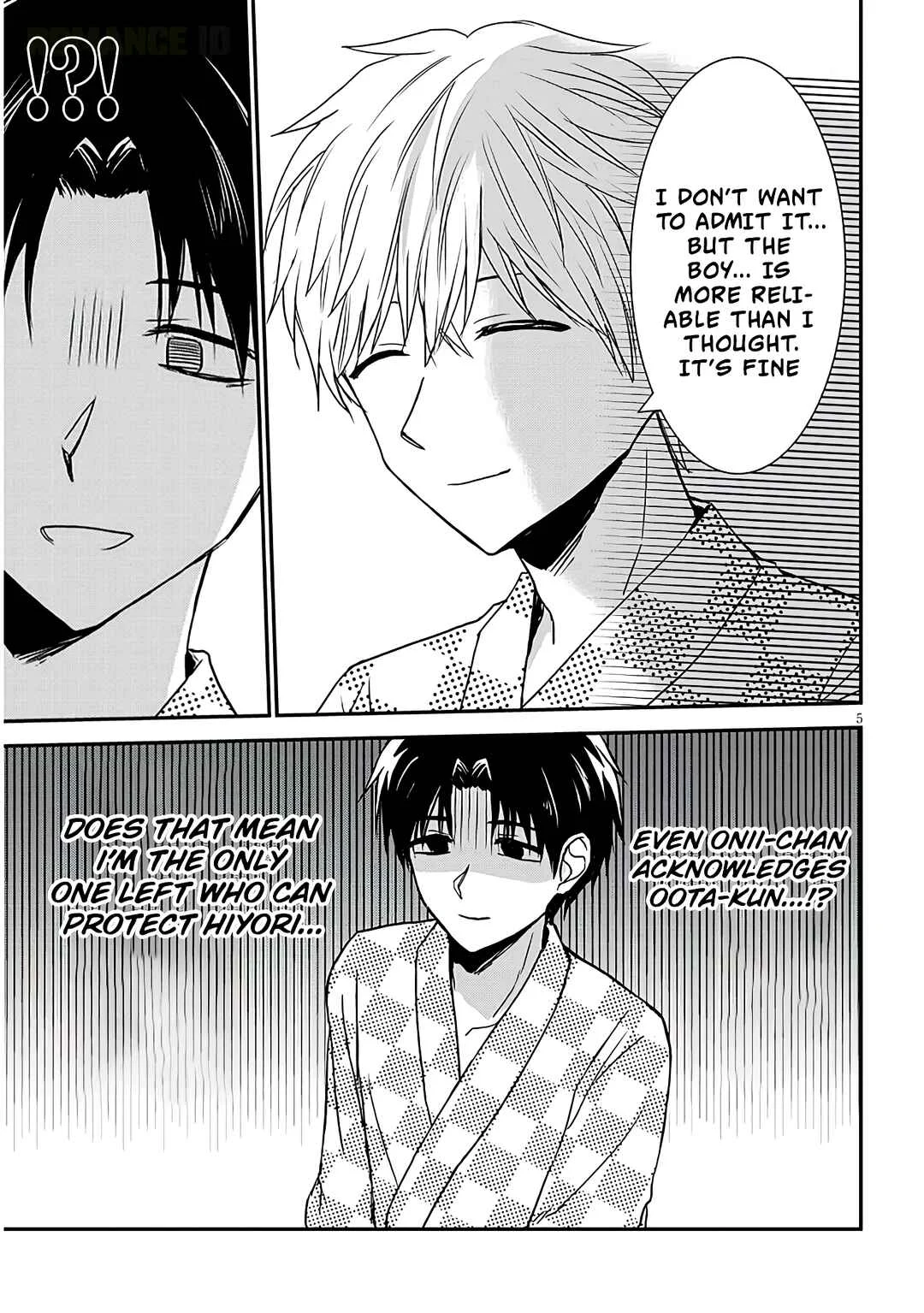 Kao ni Denai Kashiwada-san to Kao ni Deru Oota-kun + Chapter 23: Oota-kun's Hot Spring Trip - Page 5