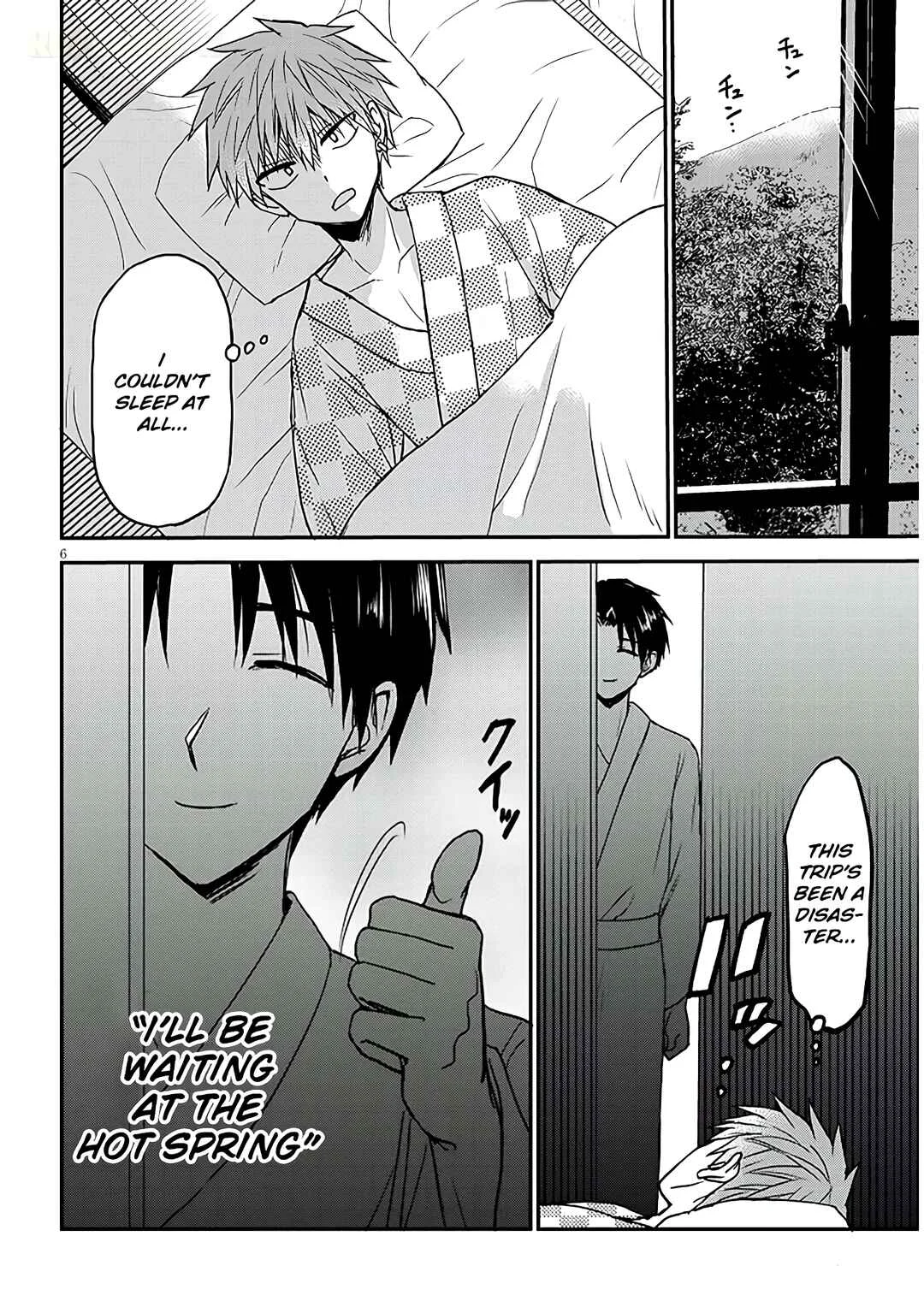 Kao ni Denai Kashiwada-san to Kao ni Deru Oota-kun + Chapter 23: Oota-kun's Hot Spring Trip - Page 6