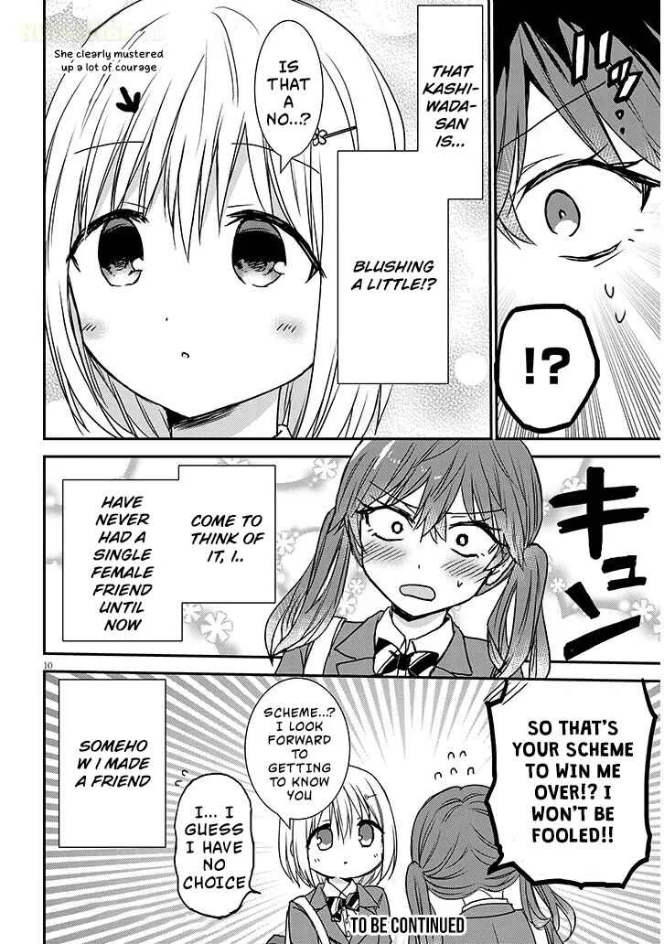 Kao ni Denai Kashiwada-san to Kao ni Deru Oota-kun + Chapter 25: Aida-san's Scheme - Page 10