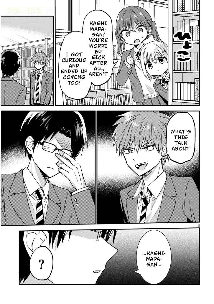 Kao ni Denai Kashiwada-san to Kao ni Deru Oota-kun + Chapter 27: Nagatsuda-kun's Intentions - Page 5