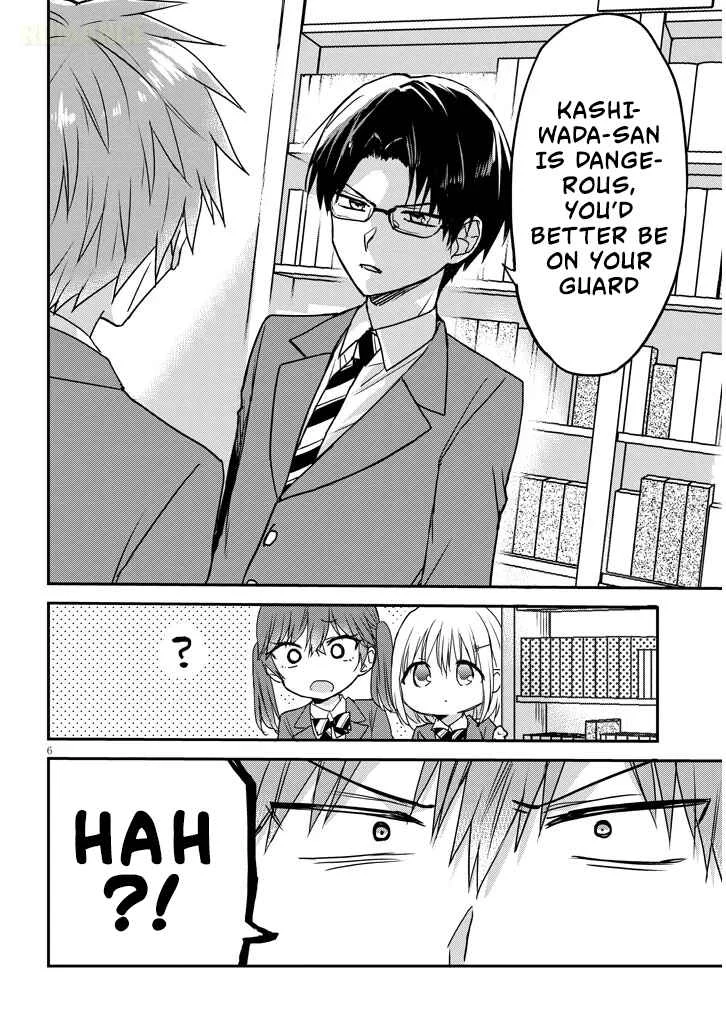 Kao ni Denai Kashiwada-san to Kao ni Deru Oota-kun + Chapter 27: Nagatsuda-kun's Intentions - Page 6