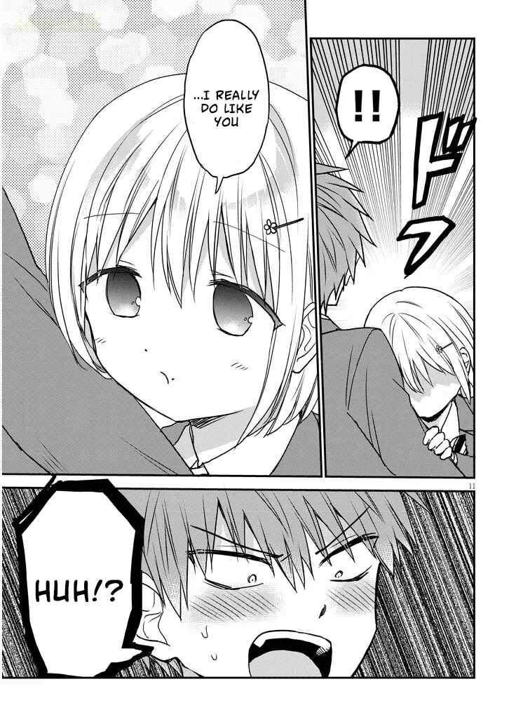 Kao ni Denai Kashiwada-san to Kao ni Deru Oota-kun + Chapter 27: Nagatsuda-kun's Intentions - Page 11