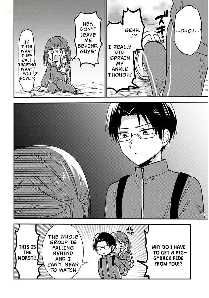 Kao ni Denai Kashiwada-san to Kao ni Deru Oota-kun + Chapter 28: Kashiwada-san, Oota-kun, and Mountain Climbing - Page 10