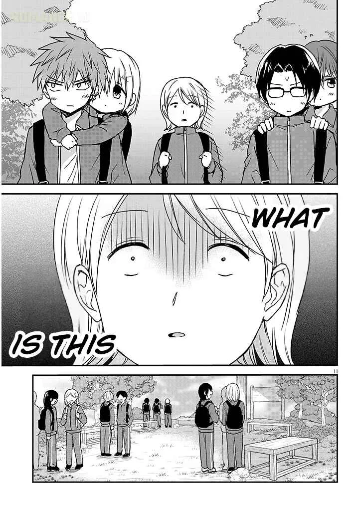 Kao ni Denai Kashiwada-san to Kao ni Deru Oota-kun + Chapter 28: Kashiwada-san, Oota-kun, and Mountain Climbing - Page 11