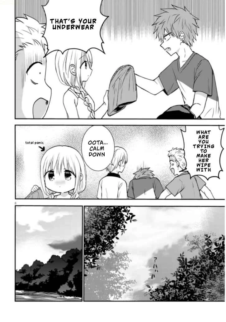 Kao ni Denai Kashiwada-san to Kao ni Deru Oota-kun + Chapter 3: Kashiwada-san and Oota-kun at The Riverbank - Page 8