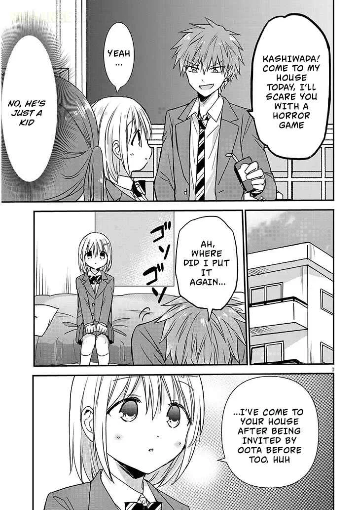 Kao ni Denai Kashiwada-san to Kao ni Deru Oota-kun + Chapter 31: Kashiwada-san and Oota-kun's Misunderstanding - Page 3